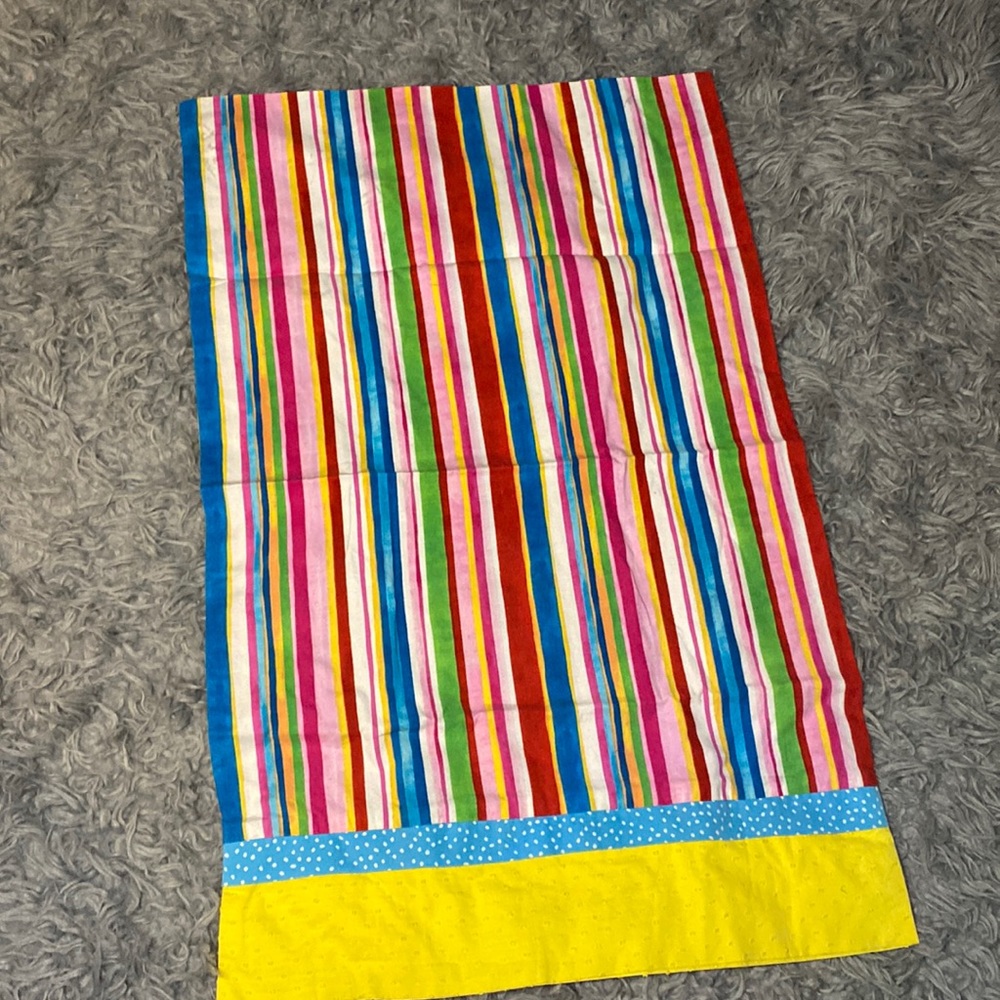 Gently used, homemade pillow case